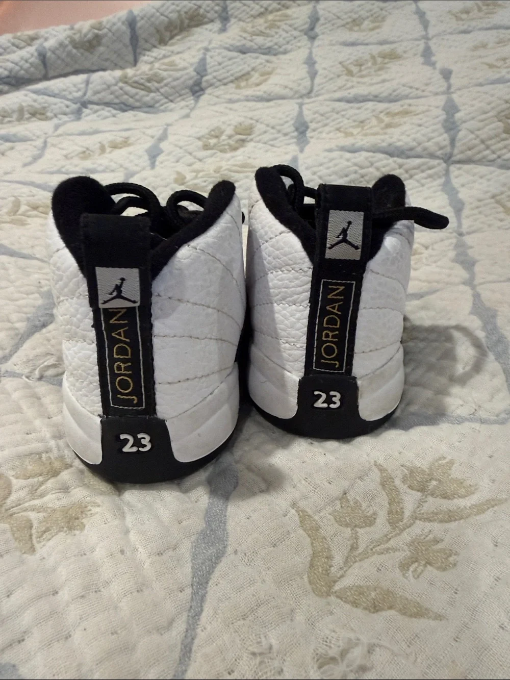 Jordan Black and White Sneakers